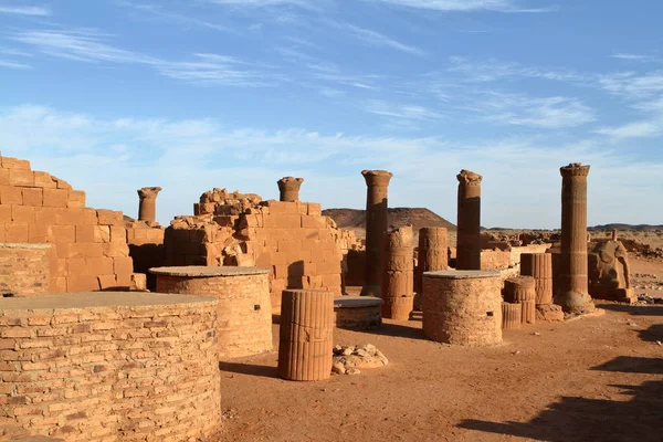O Templo de Naga no Saara do Sudão — Fotografia de Stock