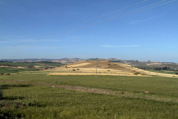 Pemandangan pegunungan Simien di Ethiopia — Stok Foto