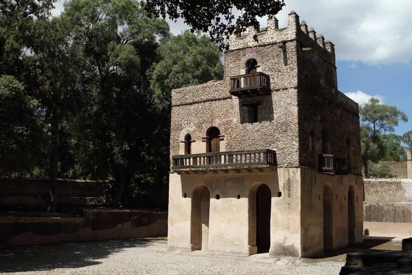 Το Fasiledas παλάτι του Gonder στην Αιθιοπία — Φωτογραφία Αρχείου