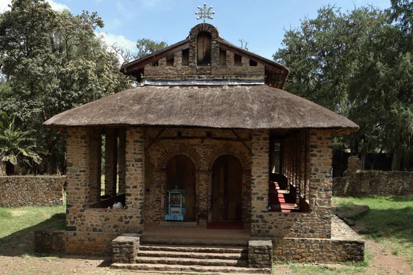 Het Fasiledas Paleis van Gonder in Ethiopië — Stockfoto