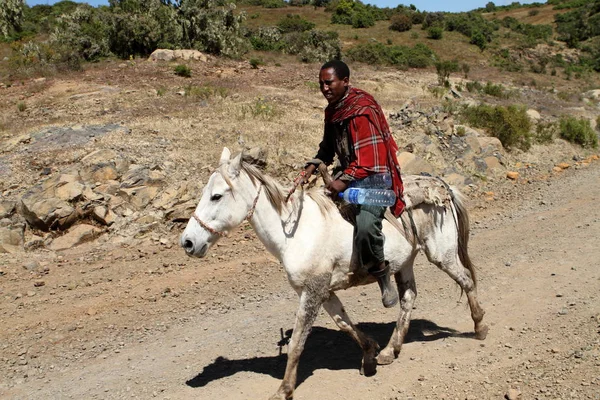 Horsemen from Ethiopia — Stock Photo, Image