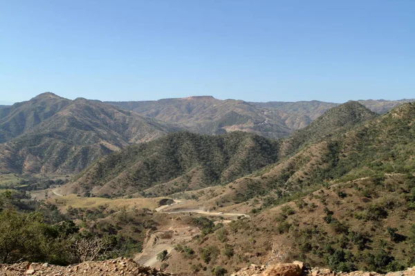 Die Landschaft der Affenberge in Äthiopien — Stockfoto