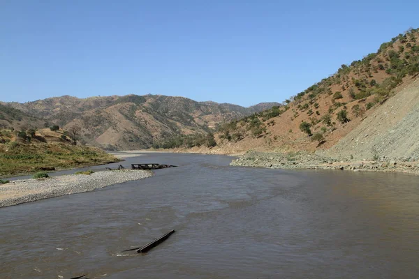 El río Nilo en Etiopía — Foto de Stock