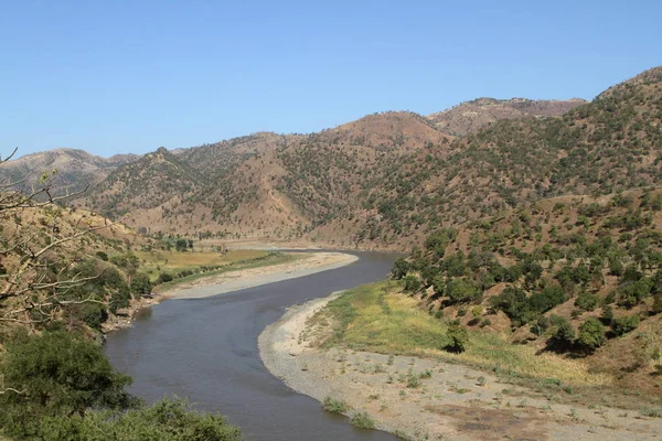 El río Nilo en Etiopía — Foto de Stock