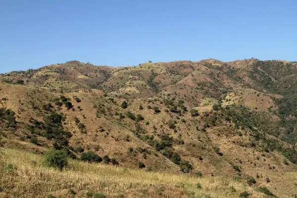 Etiyopya Simien dağlarında peyzaj — Stok fotoğraf