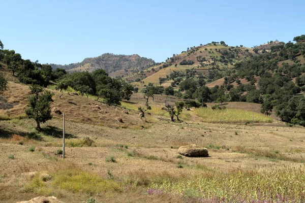 Paesaggi nella regione dell'Amhara in Etiopia — Foto Stock