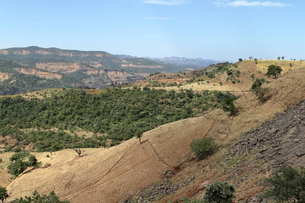 Краєвид, Сіміен гір в Ефіопії — стокове фото