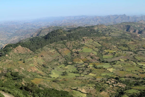 Die Landschaft der Affenberge in Äthiopien — Stockfoto