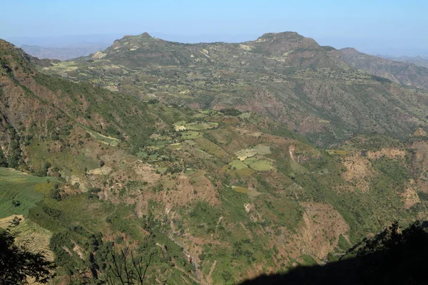 Краєвид, Сіміен гір в Ефіопії — стокове фото