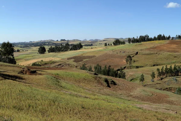 Paisajes en la región de Amhara en Etiopía — Foto de Stock