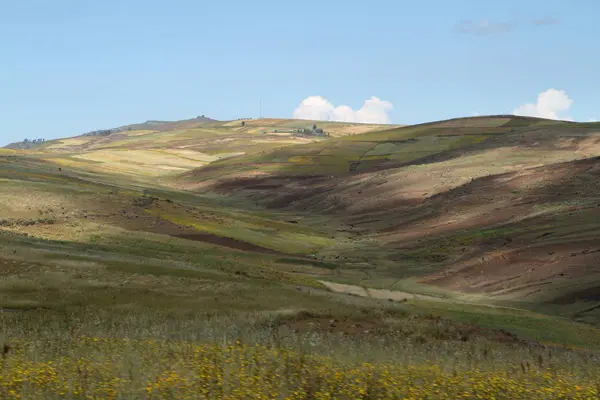 Landscapes in the Amhara region of Ethiopia — Stock Photo, Image