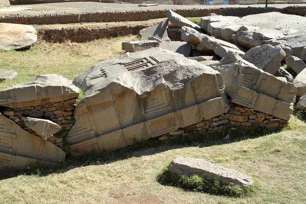 Etiyopya'da Aksum Dikilitaşı — Stok fotoğraf