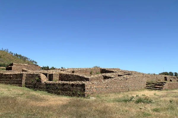 Το Dungur παλάτι του Αξούμ στην Αιθιοπία — Φωτογραφία Αρχείου