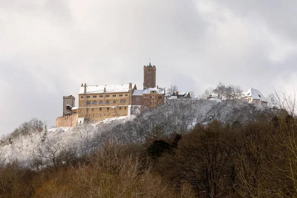 Wartburg slottet nära Eisenach i Thüringen — Stockfoto