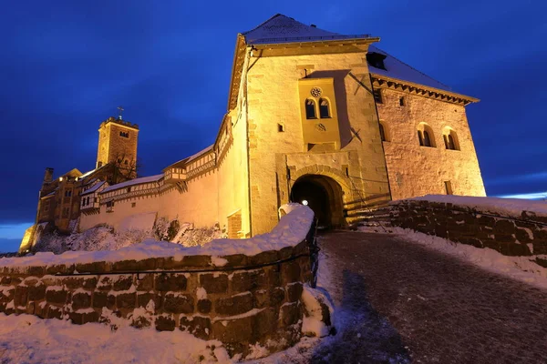 Le château de Wartburg près d'Eisenach en Thuringe — Photo