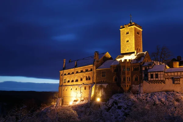 O Castelo de Wartburg perto de Eisenach, na Turíngia — Fotografia de Stock