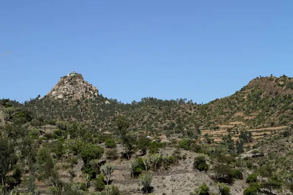 Le paysage à Mekele en Éthiopie — Photo