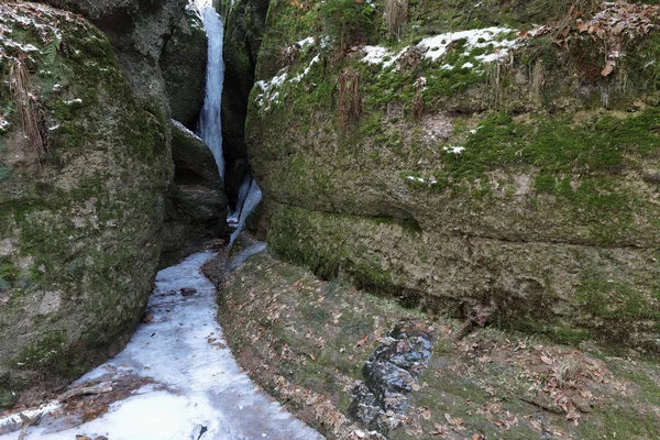 Die drachenschlucht von eisenach in thüringen — Stockfoto