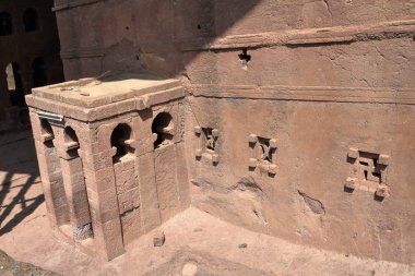 Kaya oyma kiliseleri Lalibela Etiyopya