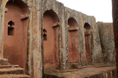 Kaya oyma kiliseleri Lalibela Etiyopya