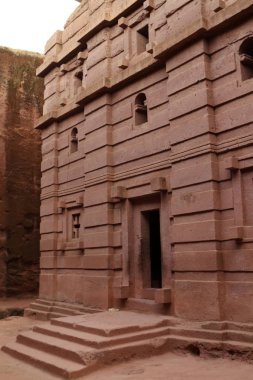 Kaya oyma kiliseleri Lalibela Etiyopya