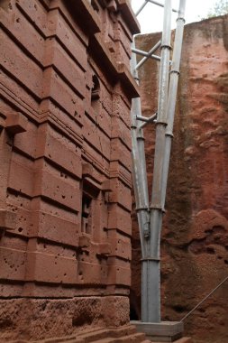 Kaya oyma kiliseleri Lalibela Etiyopya