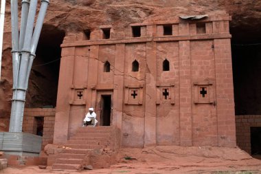 Etiyopya'da Lalibela kaya oyma