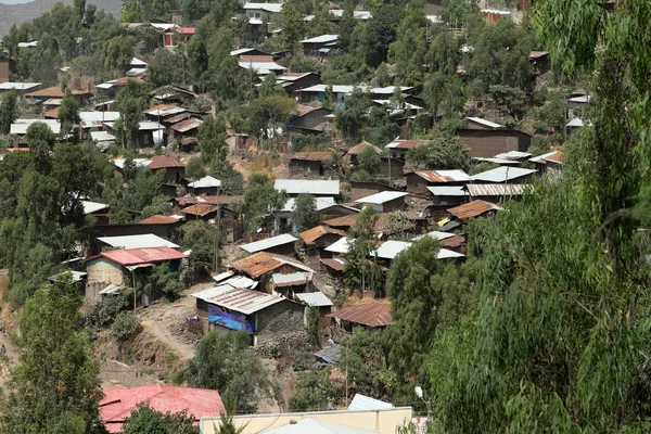 The city of Lalibela in Ethiopia — Stock Photo, Image