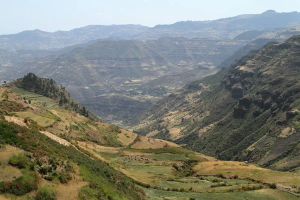 Landschaften von Äthiopien in Afrika — Stockfoto