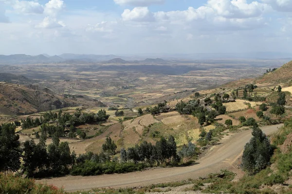 在非洲的埃塞俄比亚的风景 — 图库照片