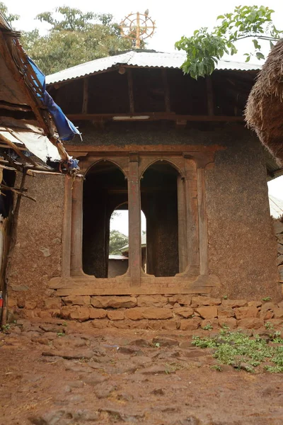 Monastère à Bahir Dar sur le lac Tana en Ethiopie — Photo