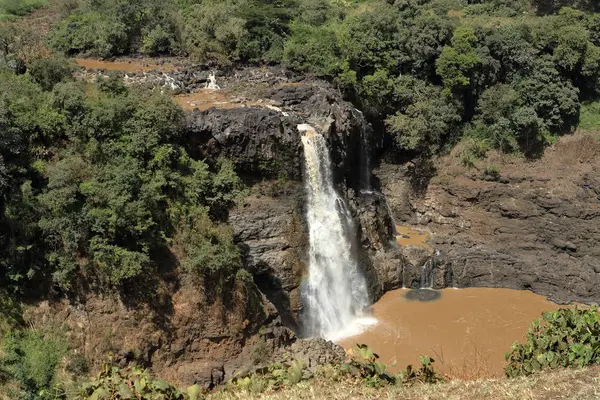 A cachoeira do Nilo Tisissat na Etiópia — Fotografia de Stock