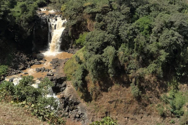 A cachoeira do Nilo Tisissat na Etiópia — Fotografia de Stock