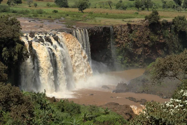 The Nile waterfall Tisissat in Ethiopia — Stock Photo, Image