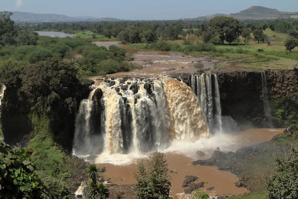 The Nile waterfall Tisissat in Ethiopia — Stock Photo, Image