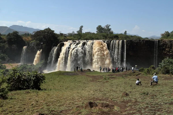 The Nile waterfall Tisissat in Ethiopia — Stock Photo, Image