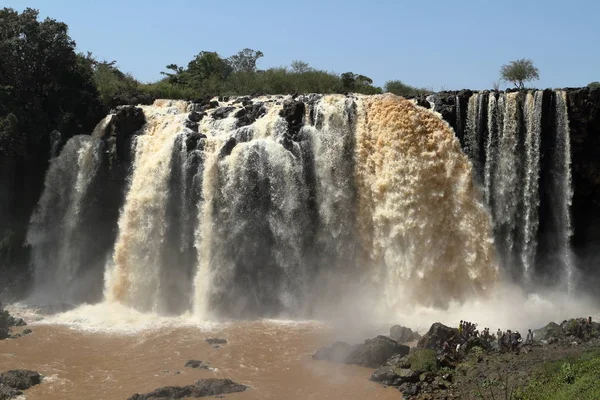 A cachoeira do Nilo Tisissat na Etiópia — Fotografia de Stock