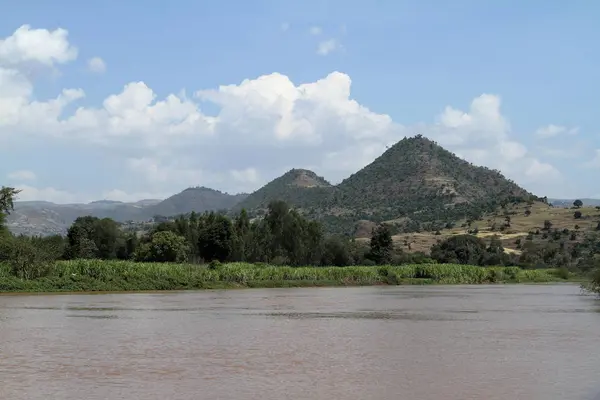 El Nilo Azul en Etiopía — Foto de Stock