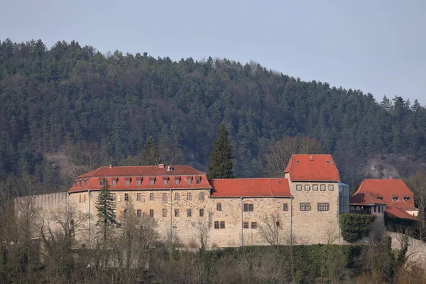 Creuzburg kale Thuringia Almanya