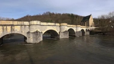 Creuzburg Liboriuskapelle ile Werra köprü