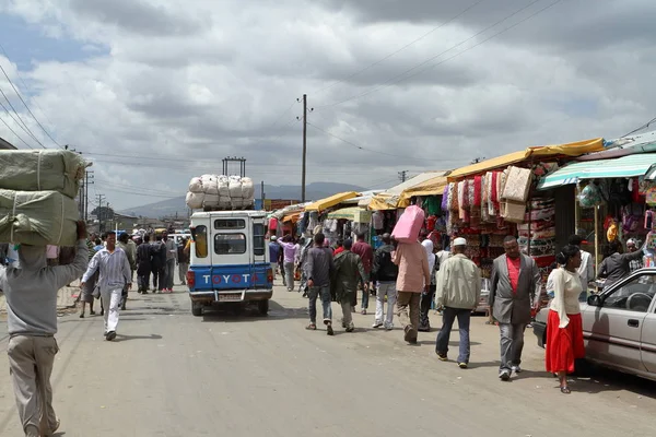The Mercato market of Addis Ababa — Stock Photo, Image