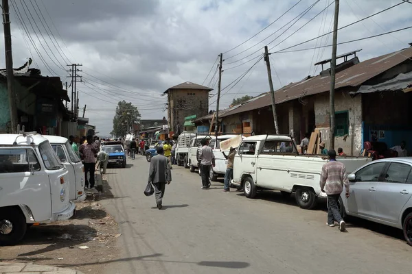 Mercato di Addis Abeba — Foto Stock