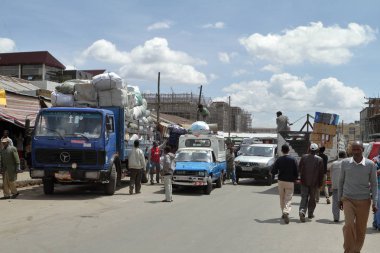  Addis Ababa Mercato piyasasının