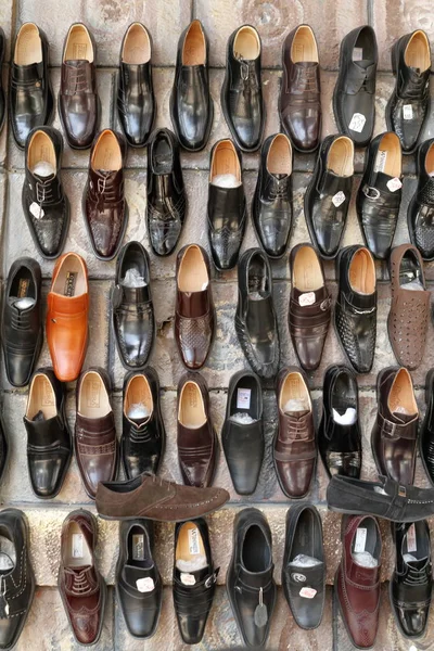 Zapatos en el mercado de Addis Abeba — Foto de Stock