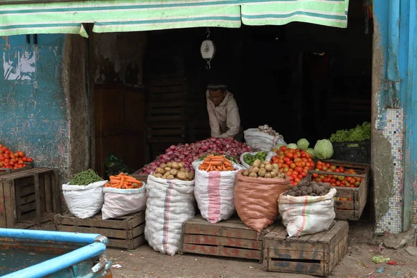 Na rynku Mercato Addis Abeby — Zdjęcie stockowe