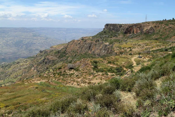 La vallée du Rift en Éthiopie en Afrique — Photo