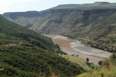 Afrika Mavi Nil Etiyopya