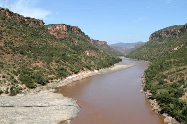 Afrika Mavi Nil Etiyopya