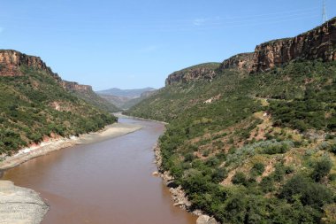 Afrika Mavi Nil Etiyopya