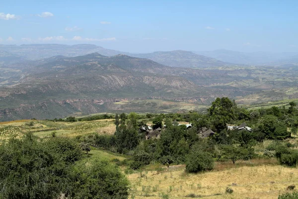 아프리카에서 에티오피아의 리프트 밸리 — 스톡 사진